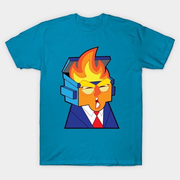 Trumpster Fire T-Shirt by SlurpShop